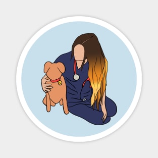 Veterinary doctor Magnet